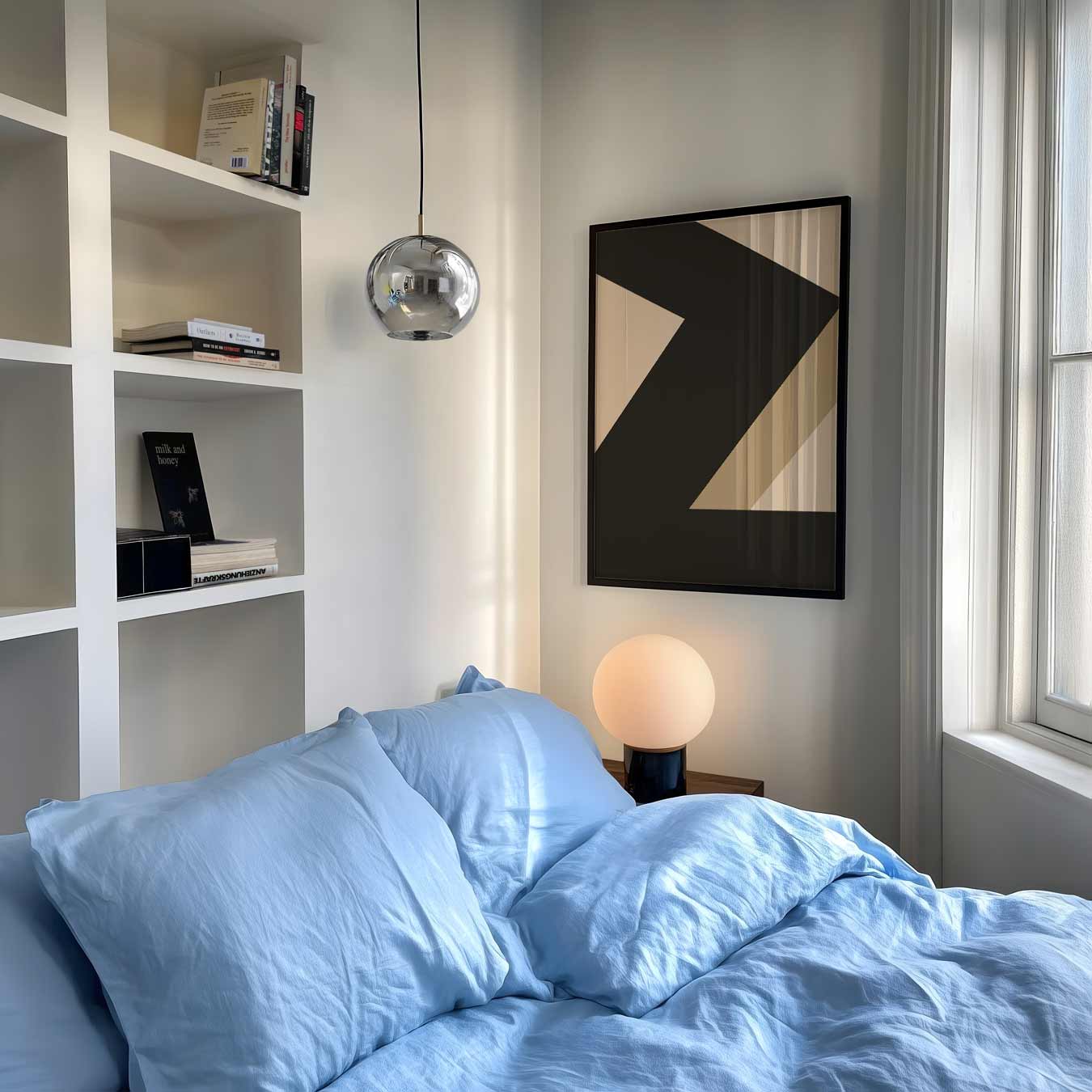 Stijlvolle Geometrische Print Poster-WallArtistic