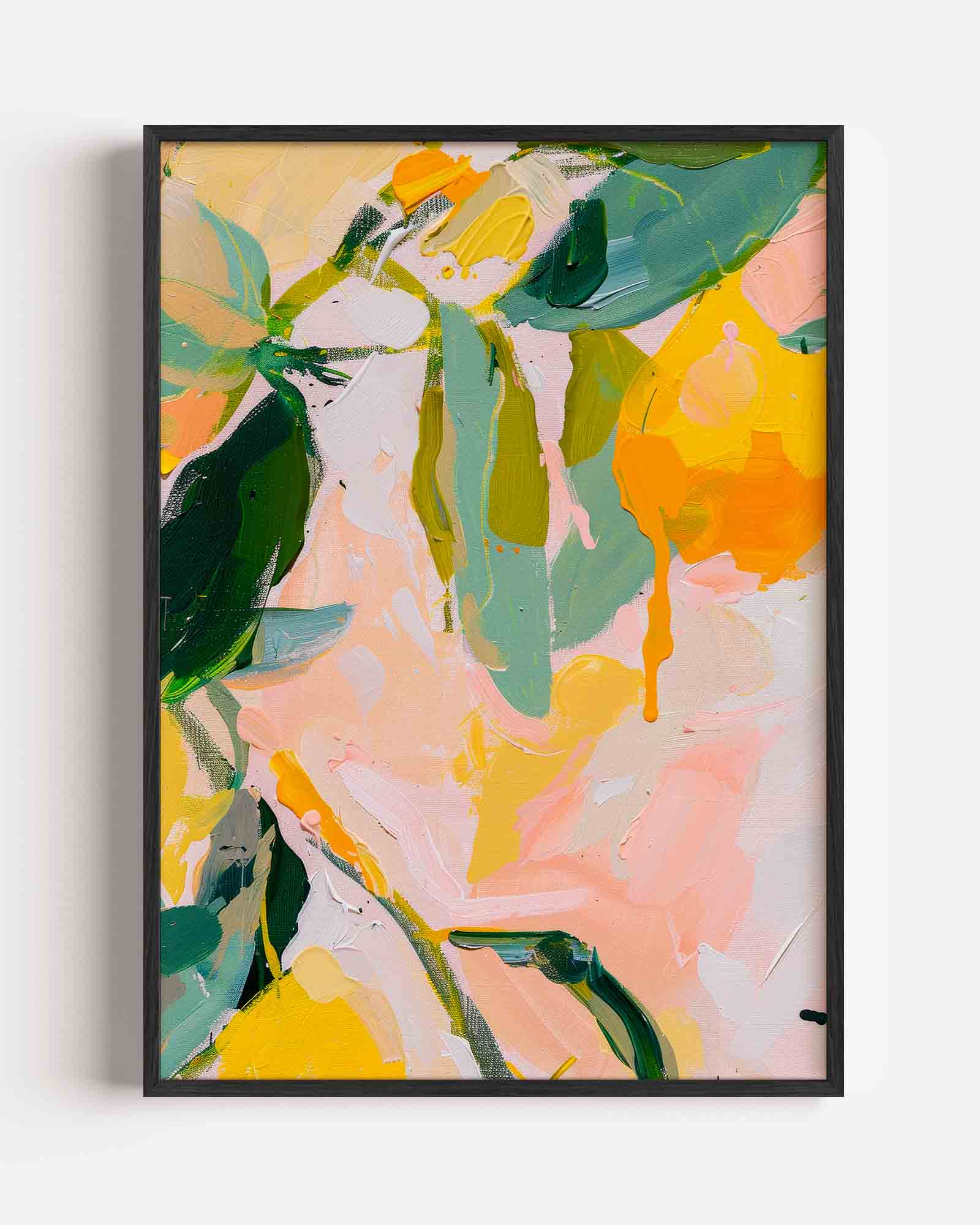 Abstracte vormen en kleuren Poster