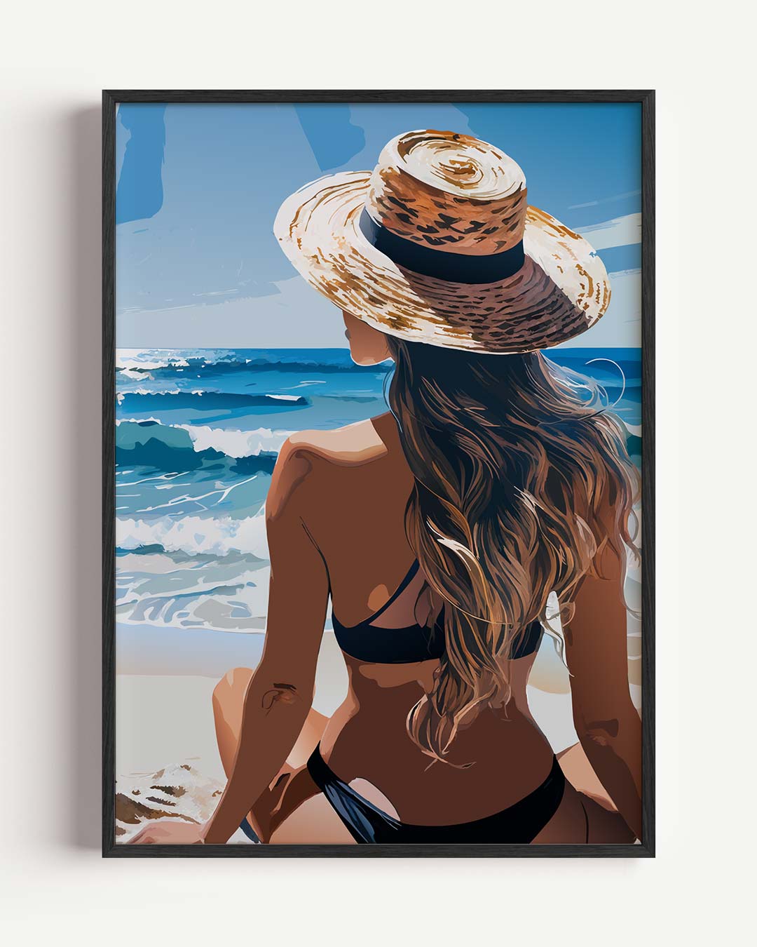 Stranddromen Zomerposter-WallArtistic