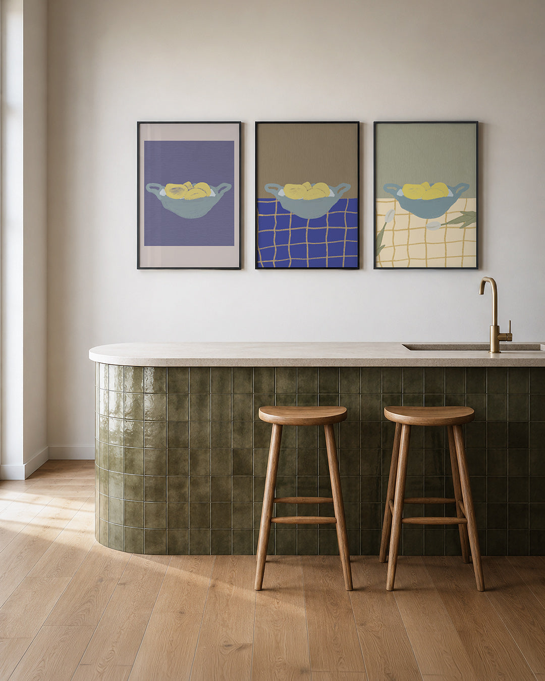 Fruit in kleur Posterset