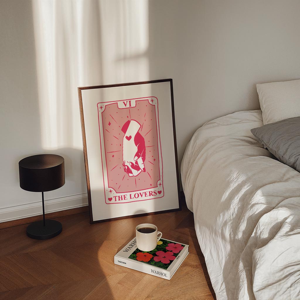 Liefdeskoppel Tarot Poster-WallArtistic