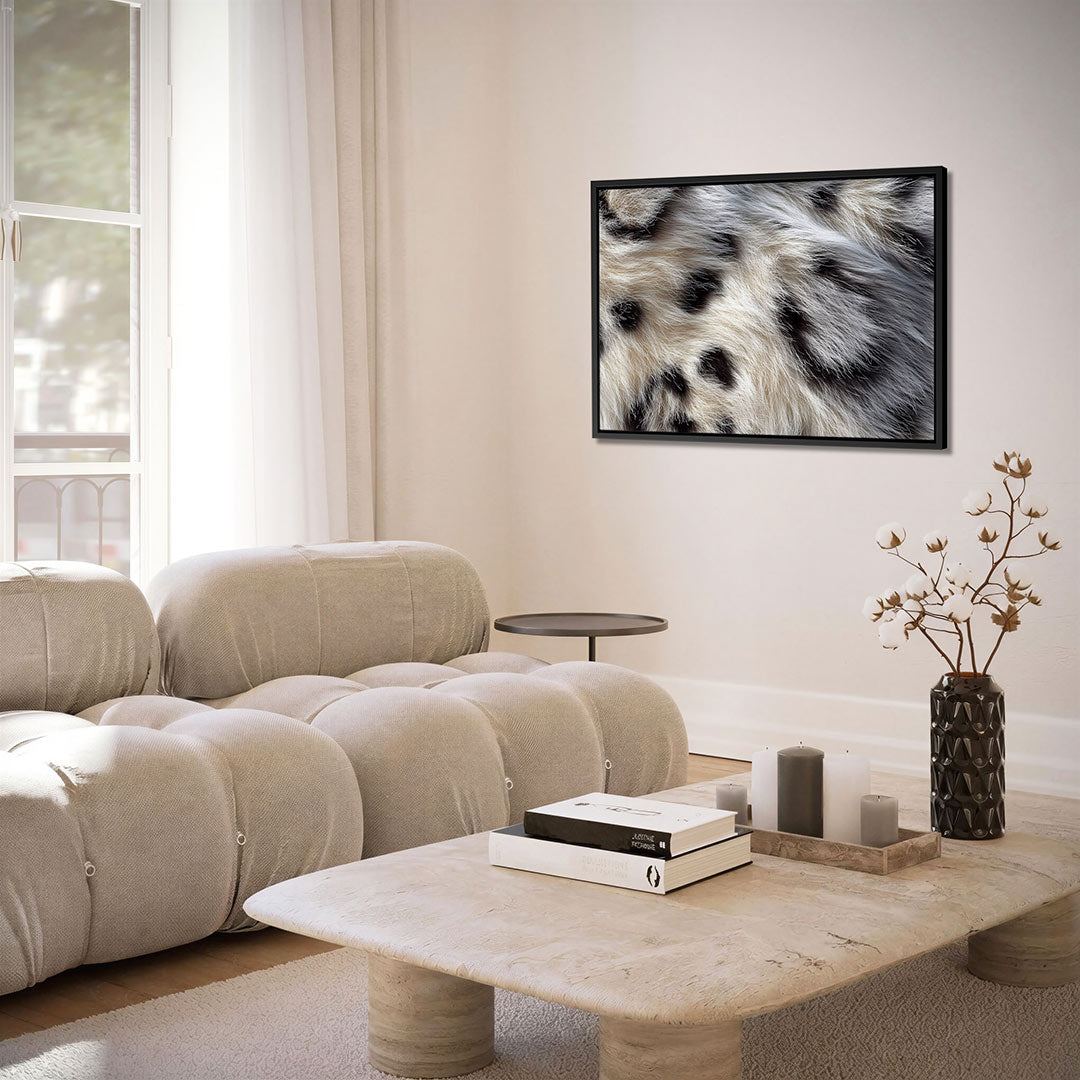 Dierenprint textuur Kunstwerk