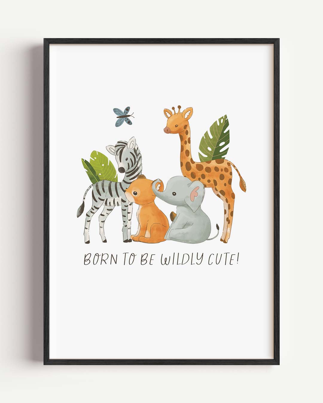 Jungle Vrienden Kinderkamer Poster-WallArtistic