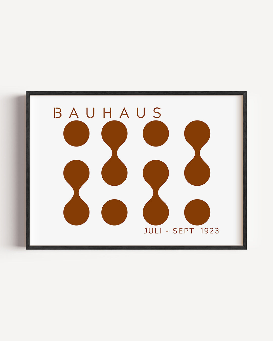 Vormritme en balans Poster
