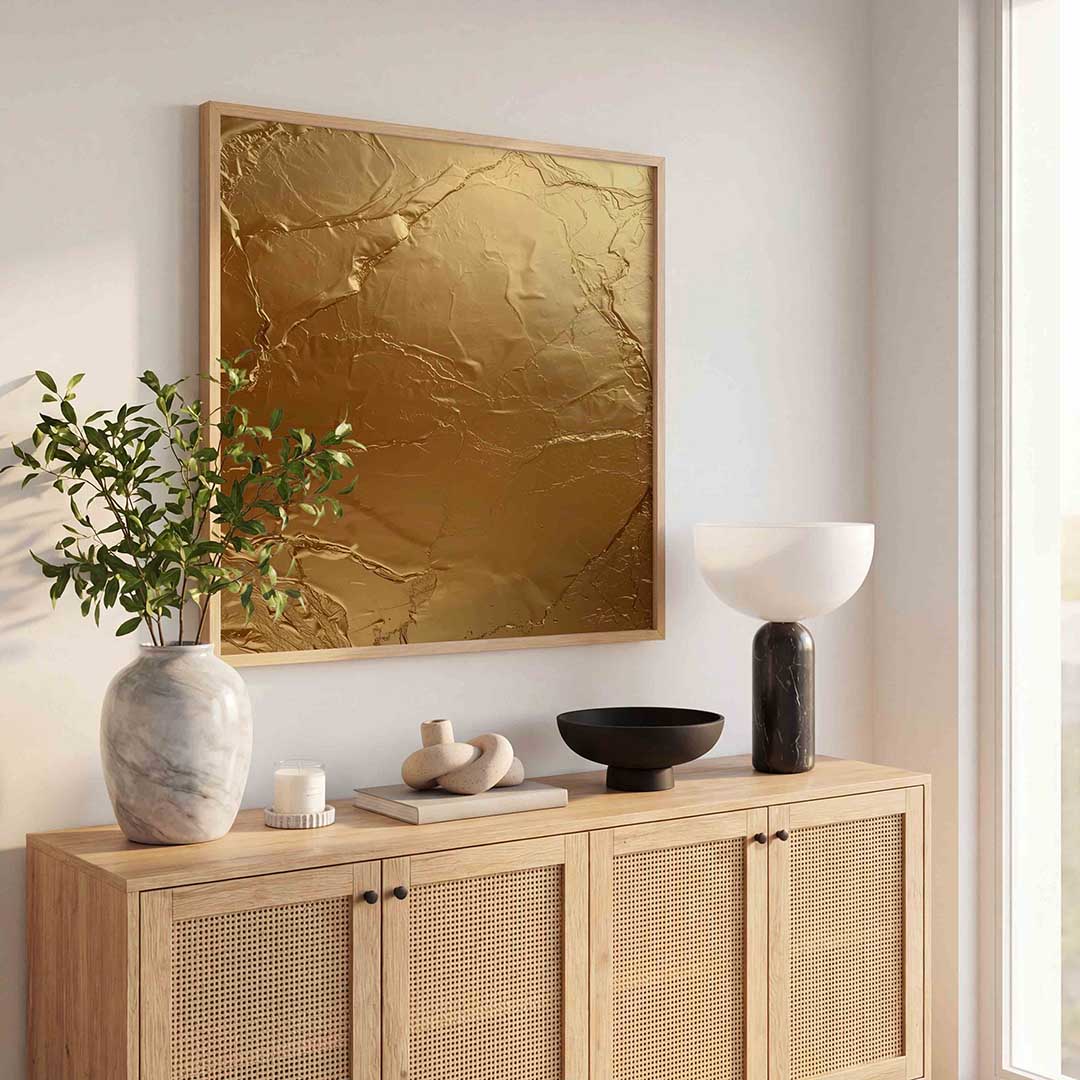 Gouden textuur Poster
