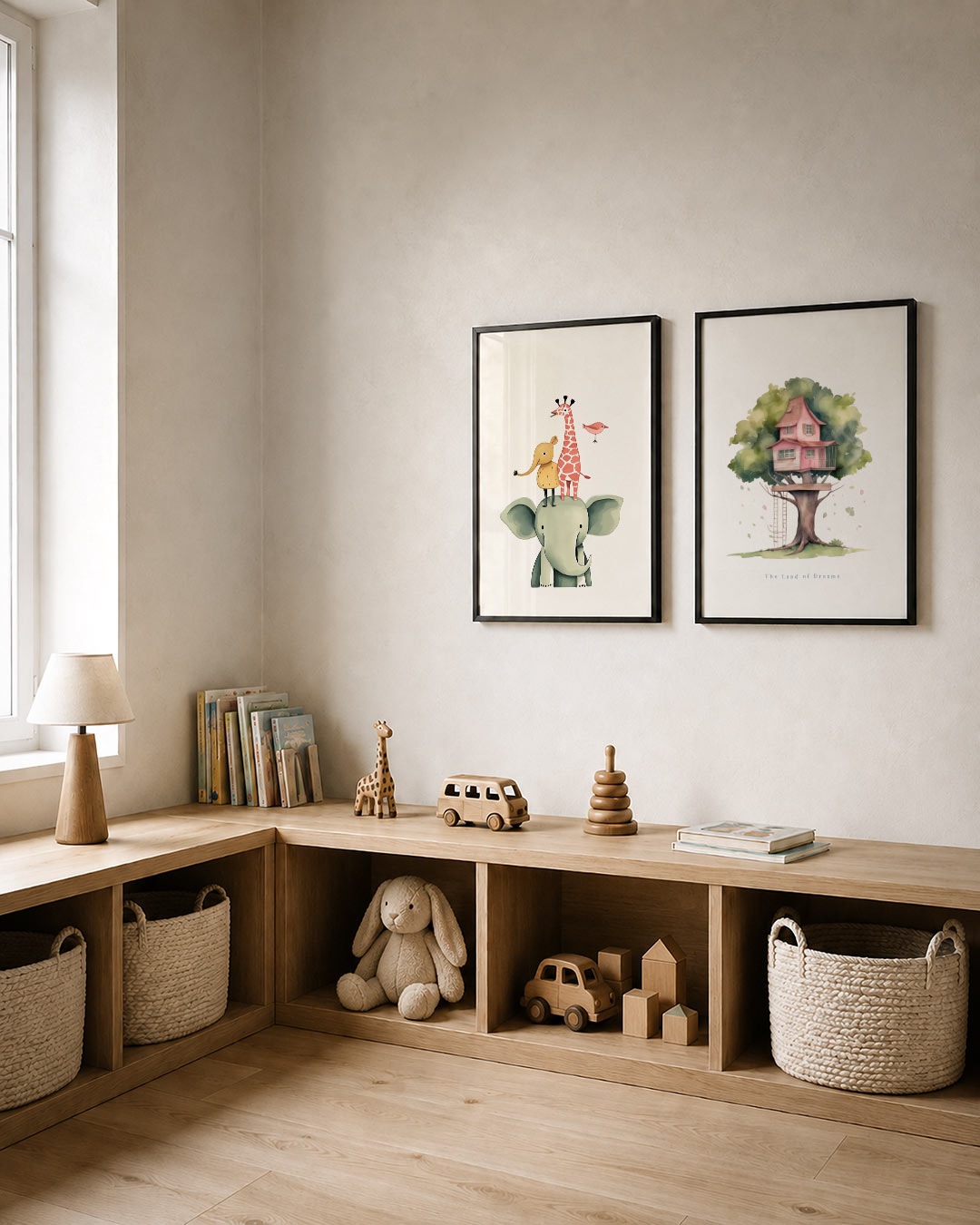 Dierlijke vrolijkheid Posterset