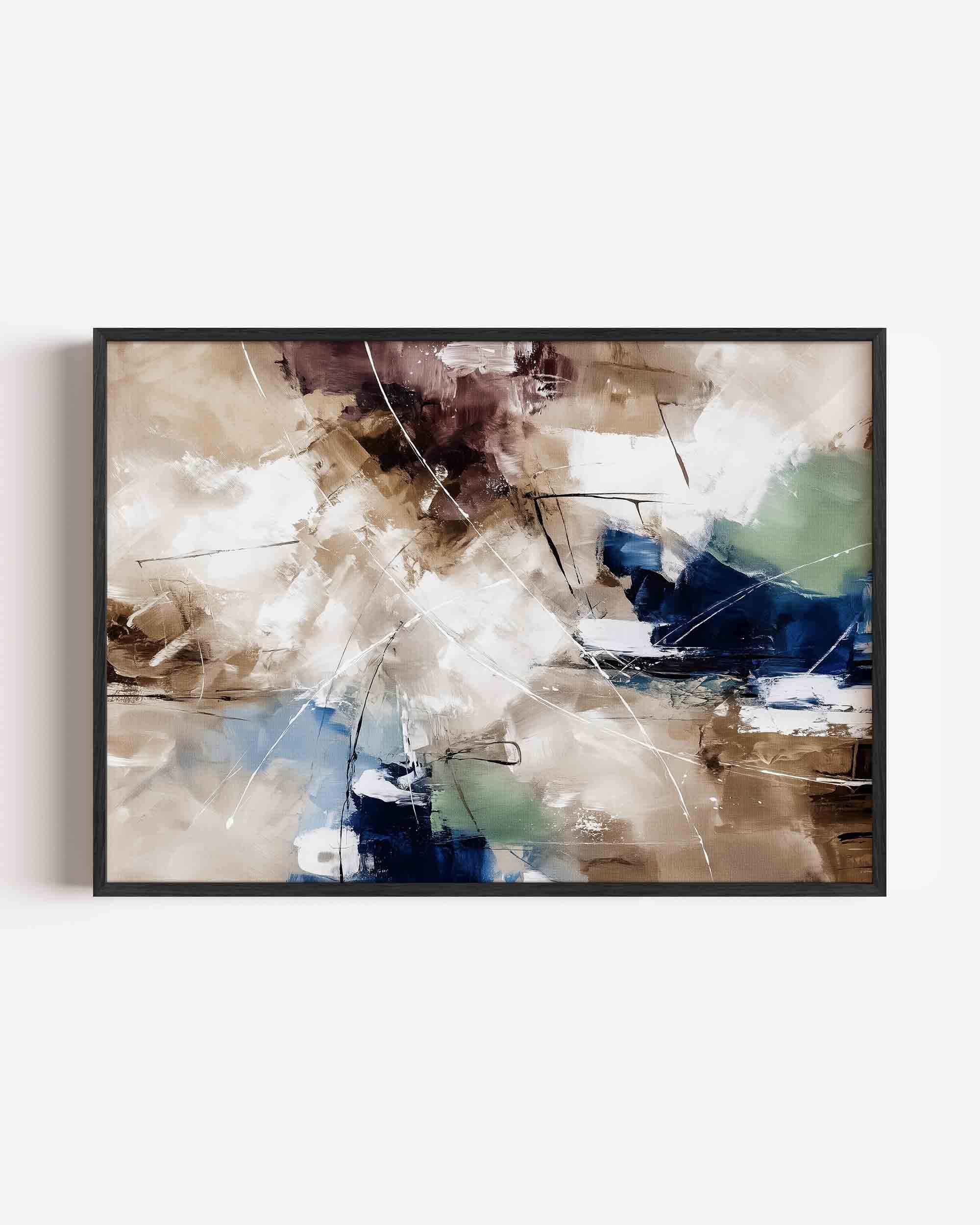Abstracte vormen Poster