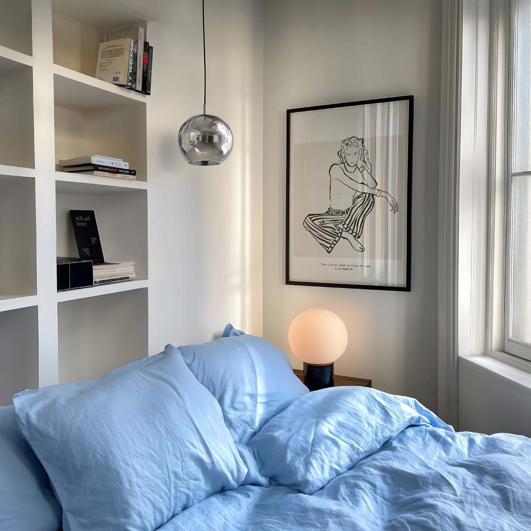 Inspirerende Moderne Lijntekening Poster-WallArtistic