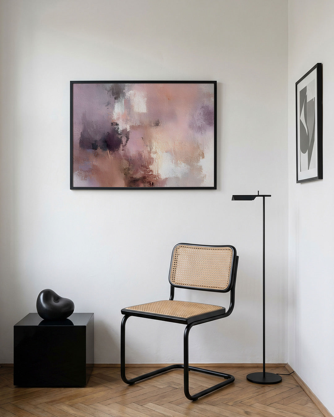 Abstracte pastel Poster