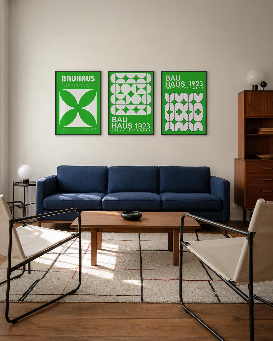 Groene symmetrie Posterset