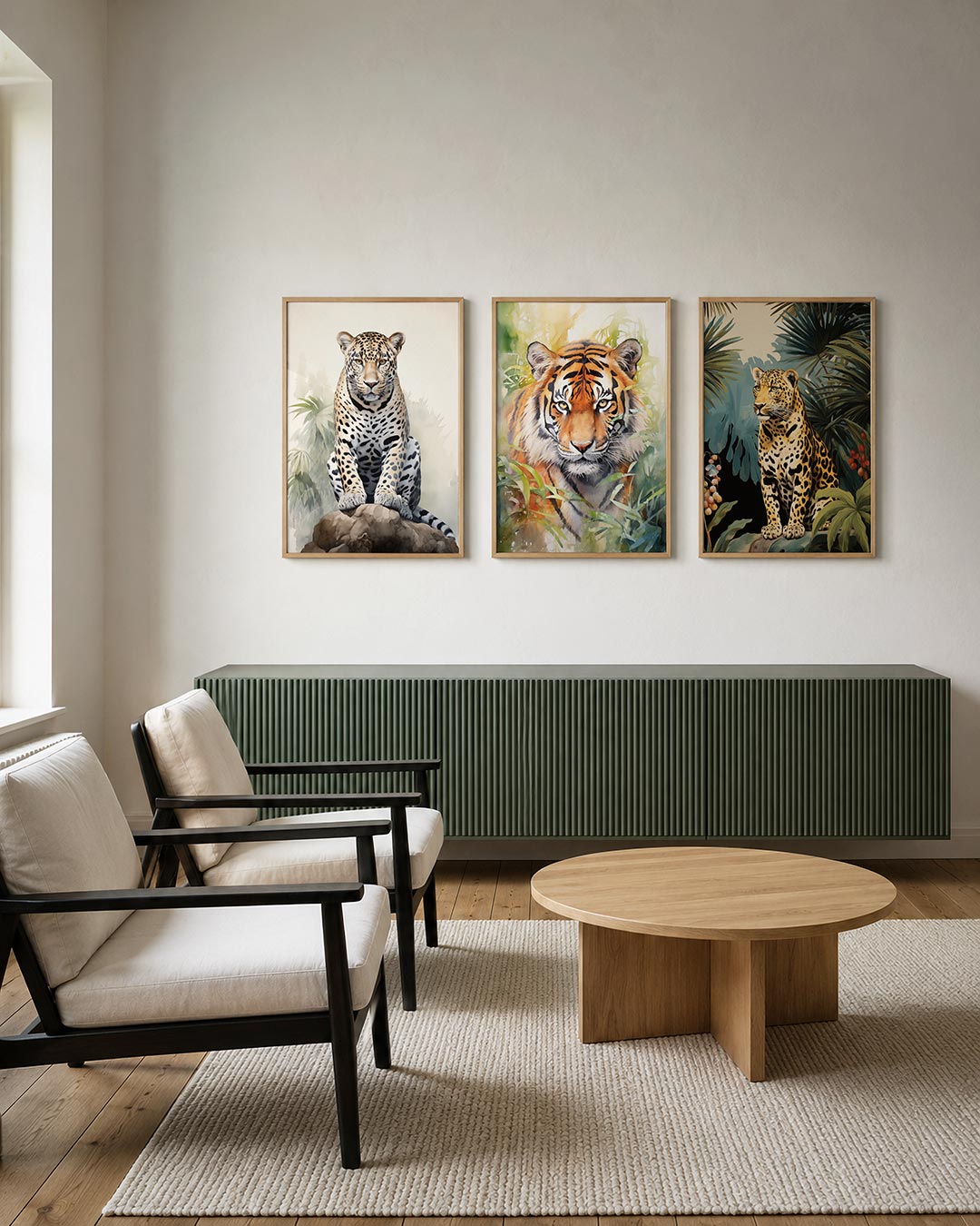 Natuurlijke elegantie Posterset