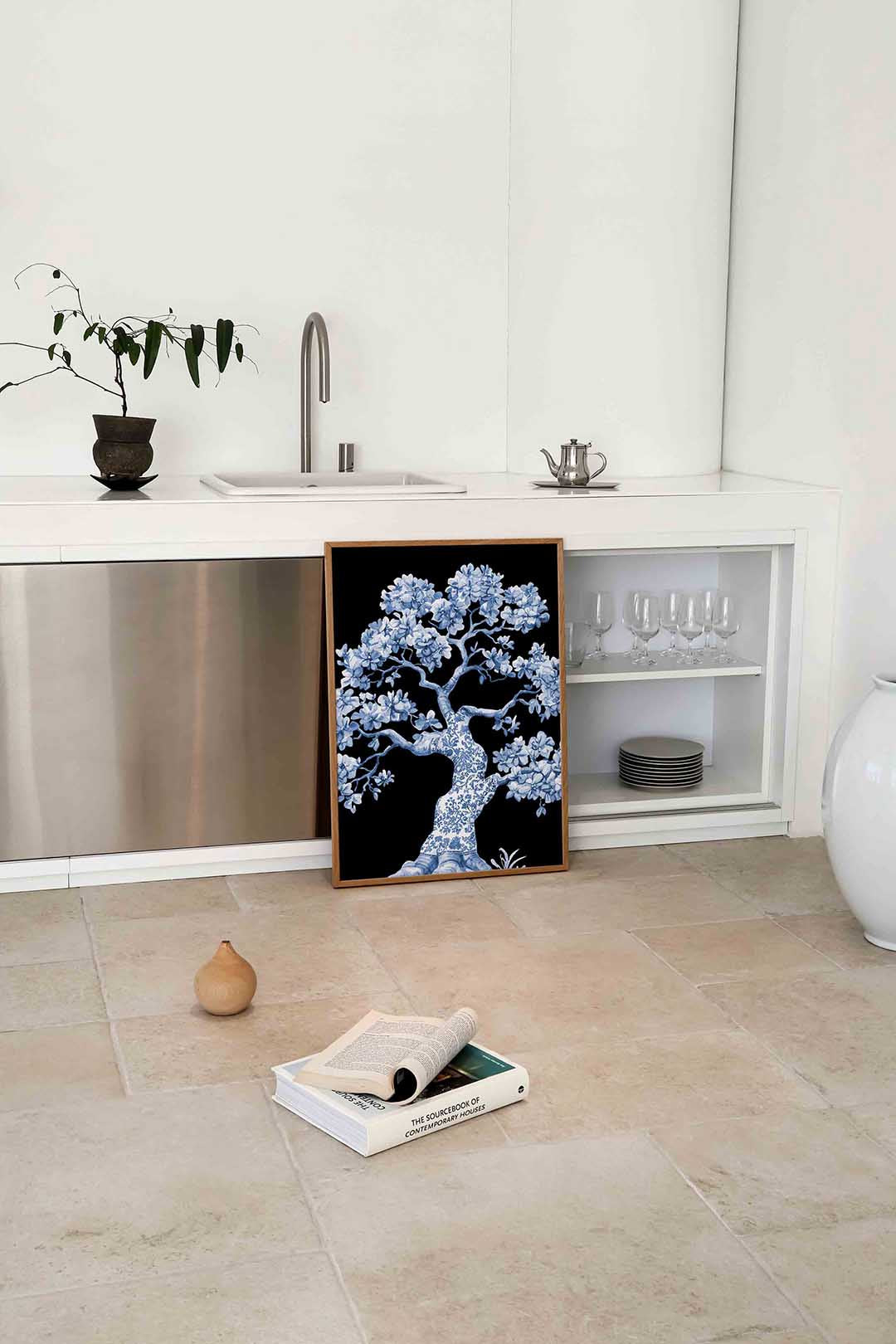Bloeiende boom Poster