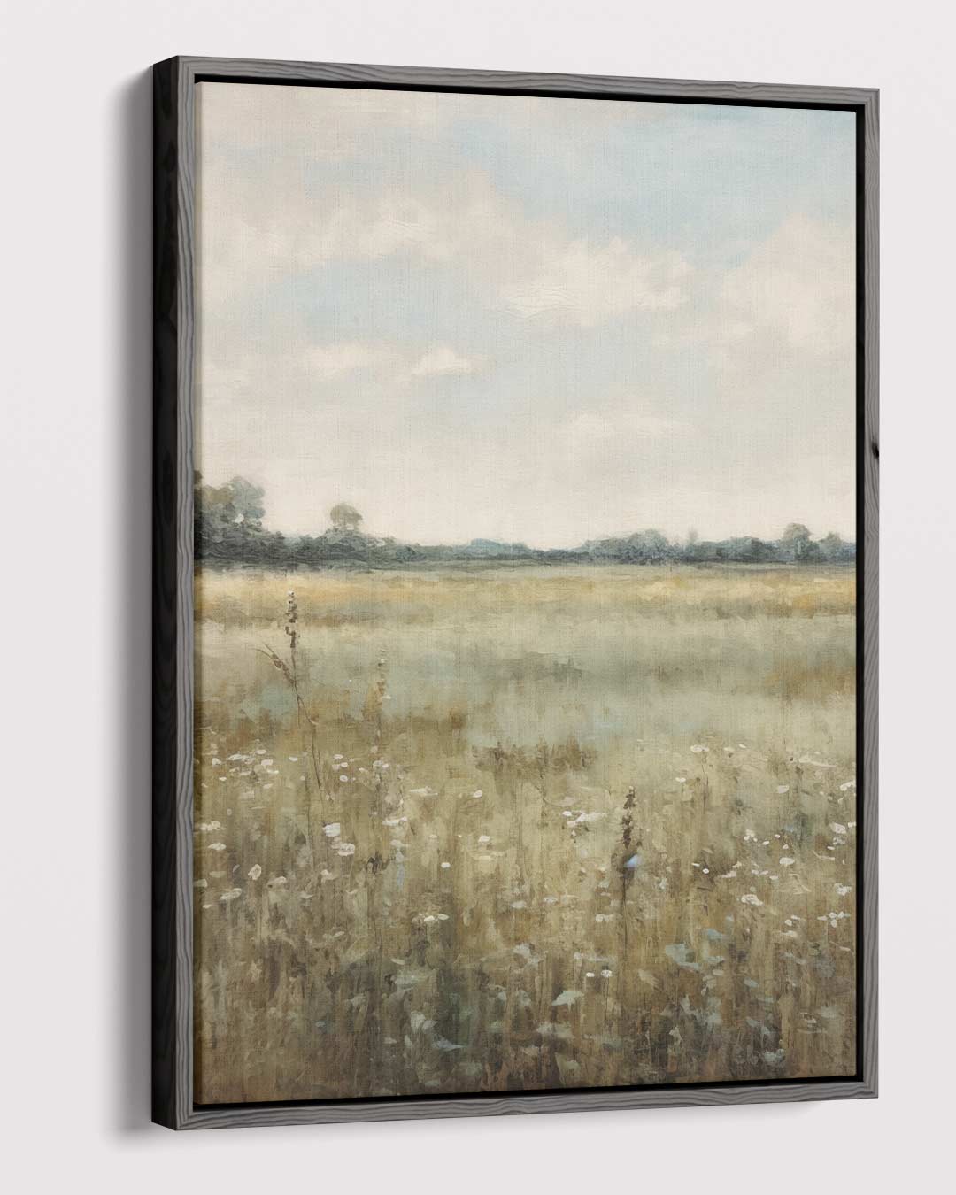 Zomers Veldlandschap Kunstwerk-canvas-dibond-plexiglas-wanddecoratie-WallArtistic