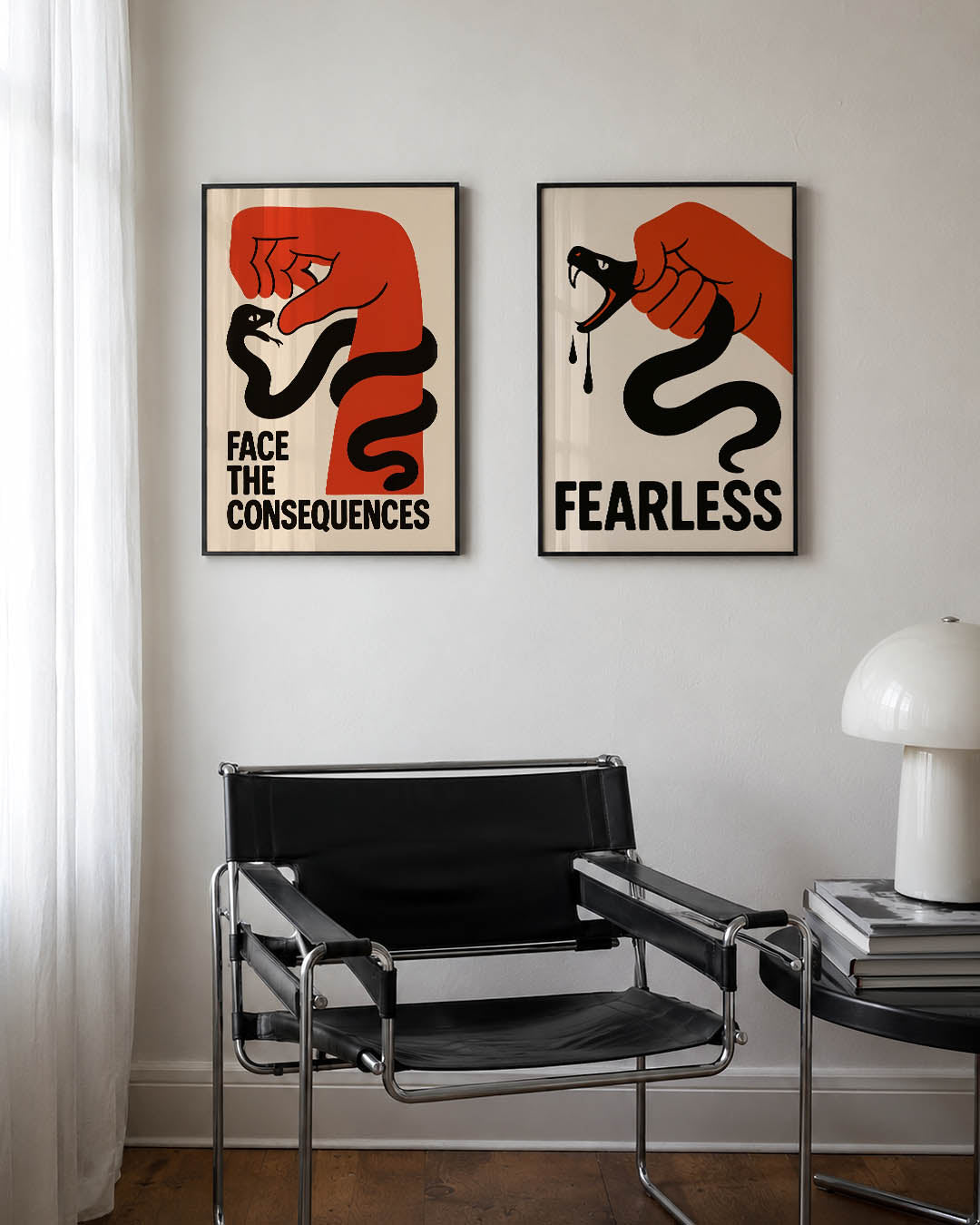 Dynamische vormkracht Posterset