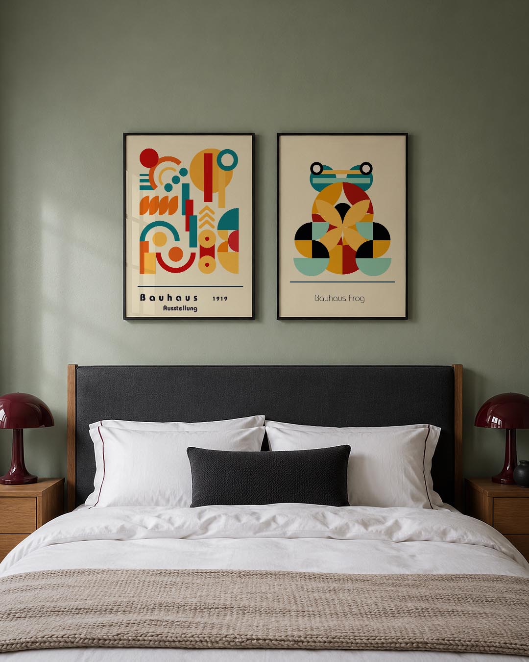 Vormen en vlakkenspel Posterset