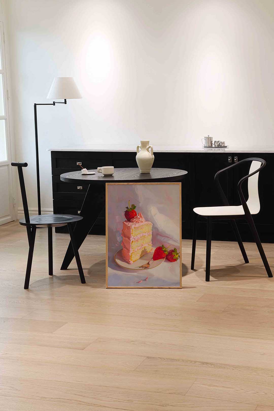Aardbeientaart Poster