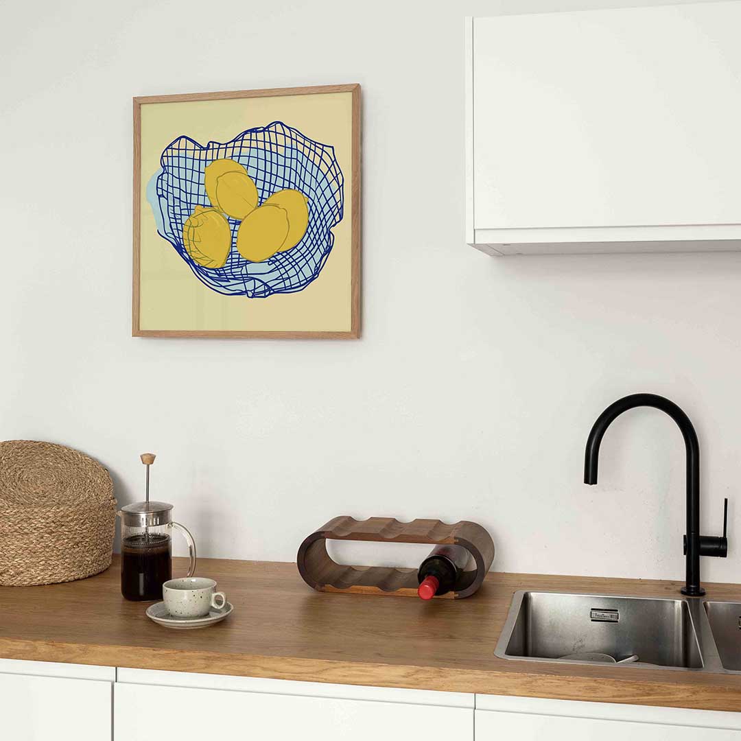 Citroenen in net Poster