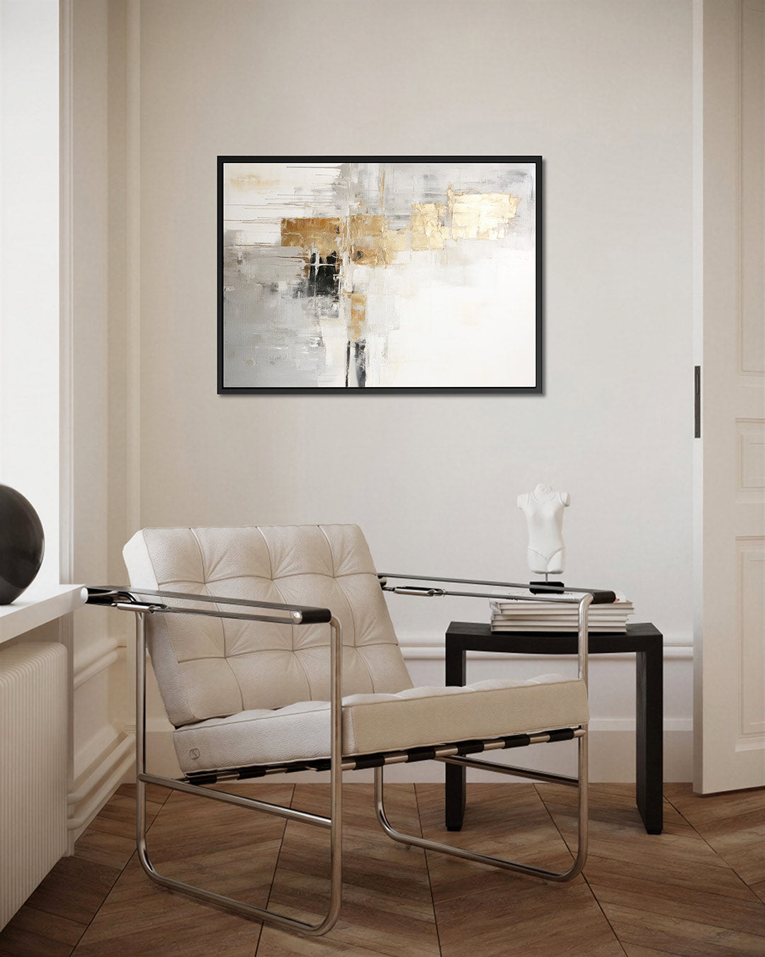 Gelaagde compositie Kunstwerk