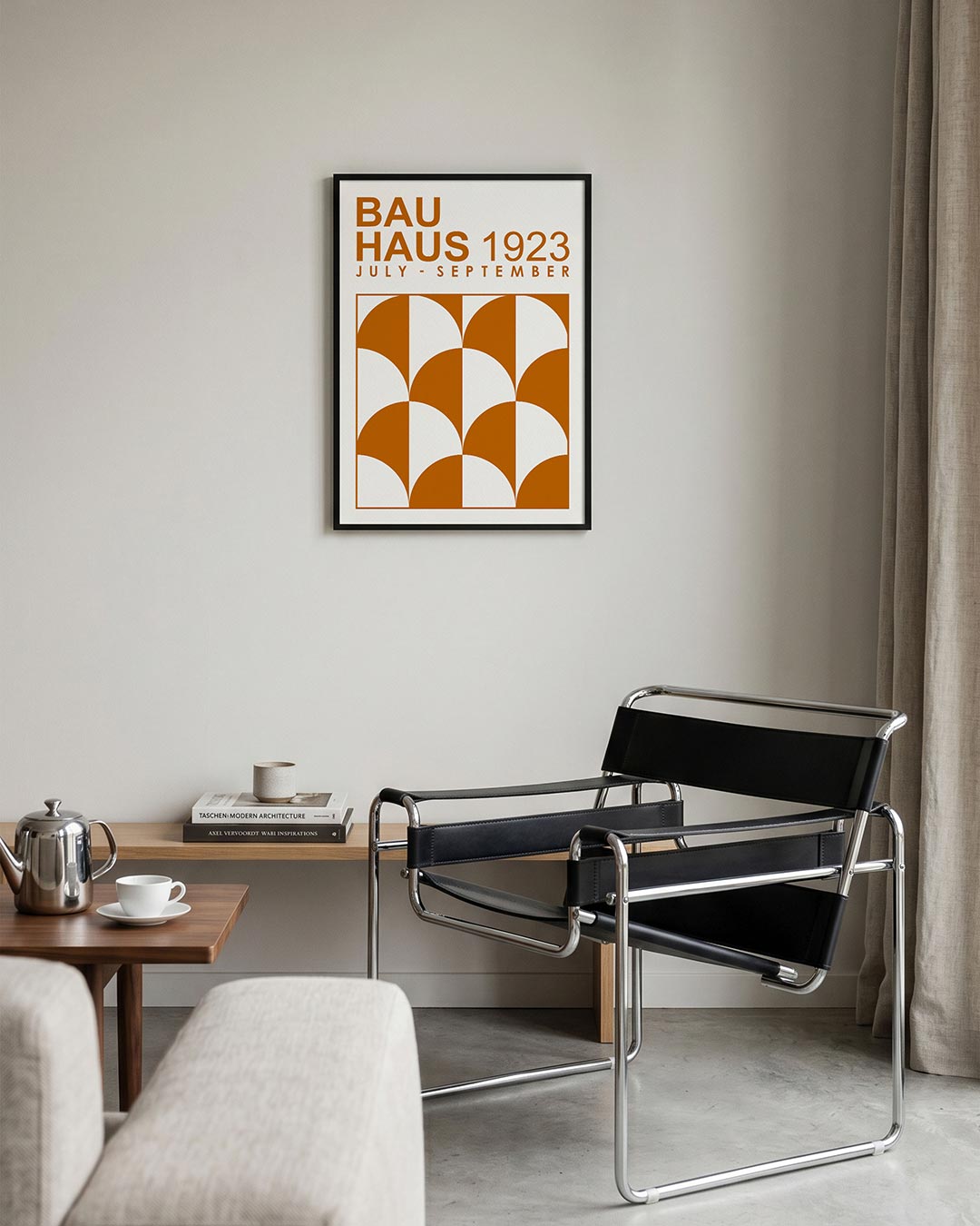 Vormritme en kleur Poster