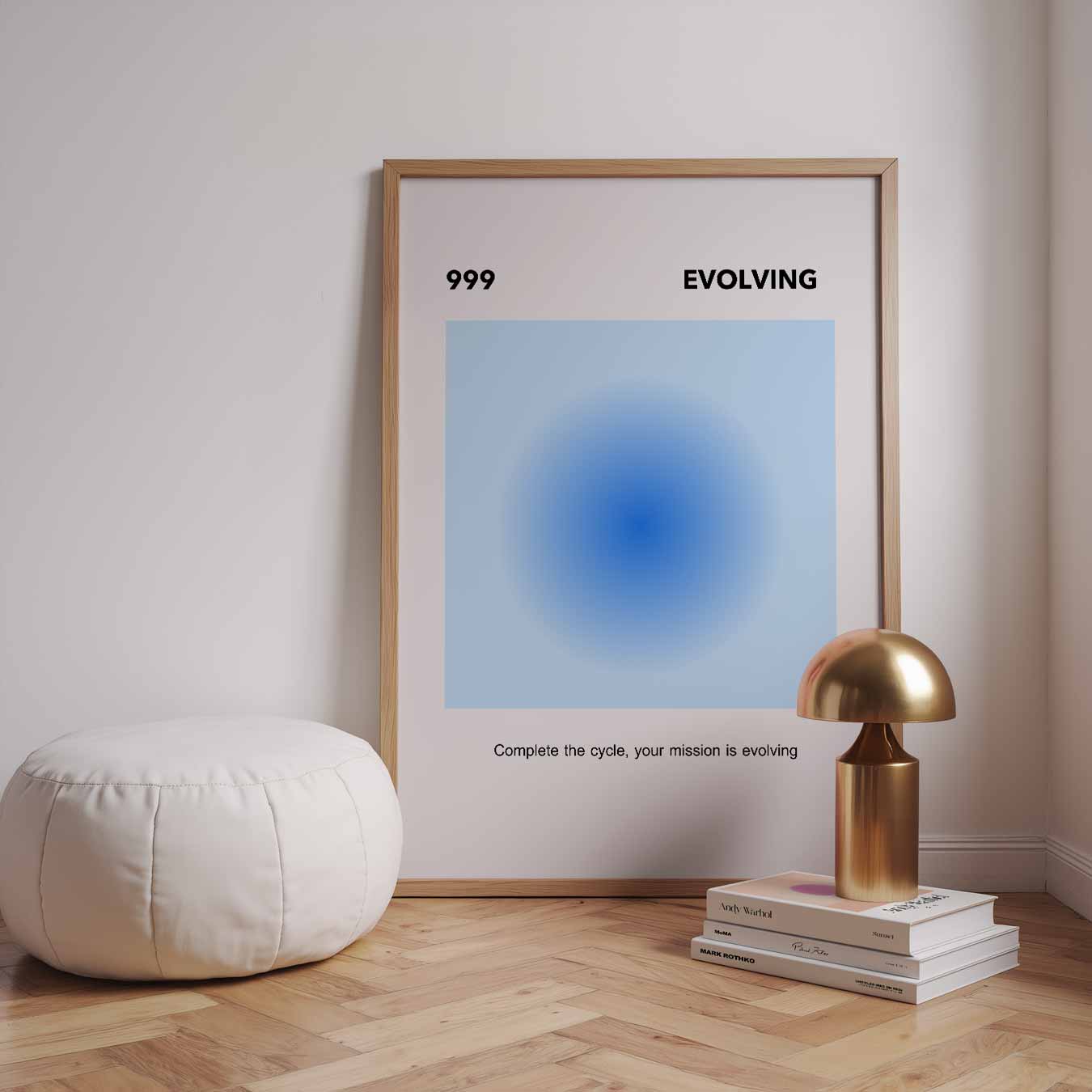 Inspirerende Evolutie Poster-WallArtistic