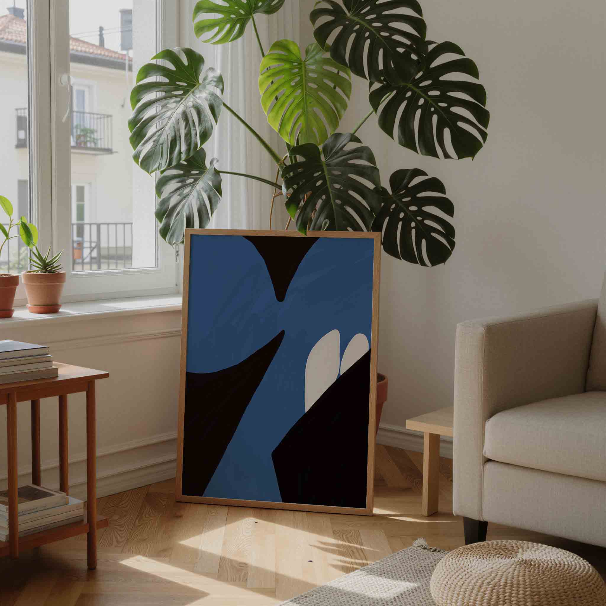 Abstracte vormen Poster