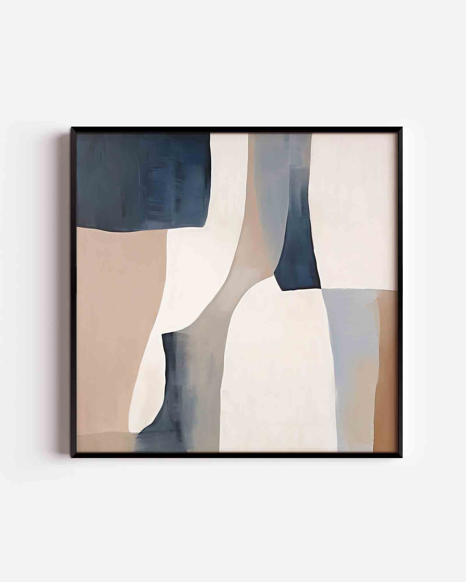 Abstracte vormen Poster