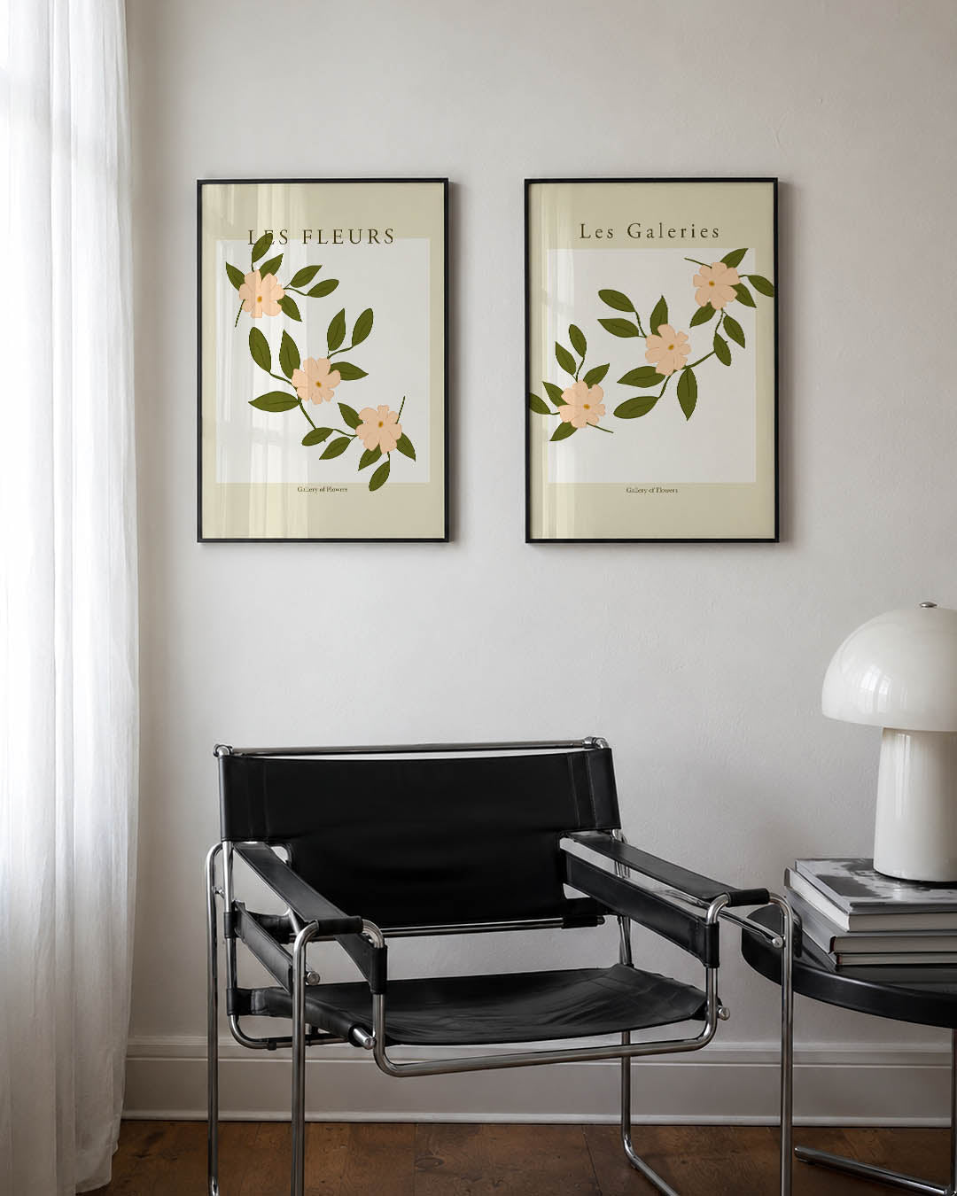 Bloemrijke elegantie Posterset
