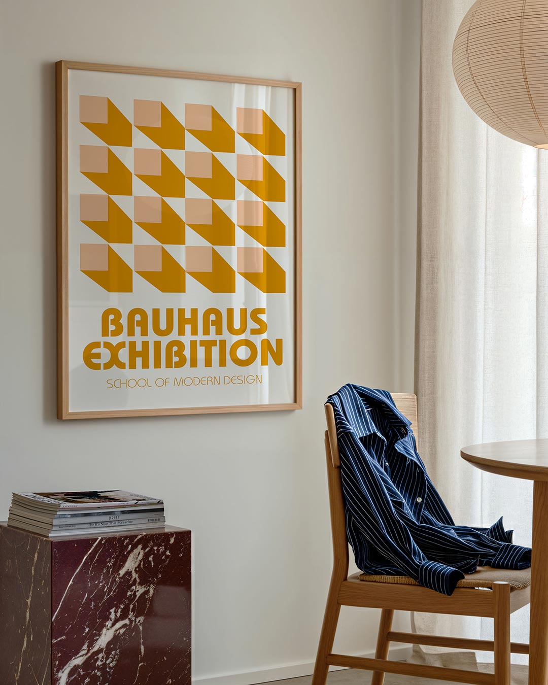 Vorm en schaduw Poster