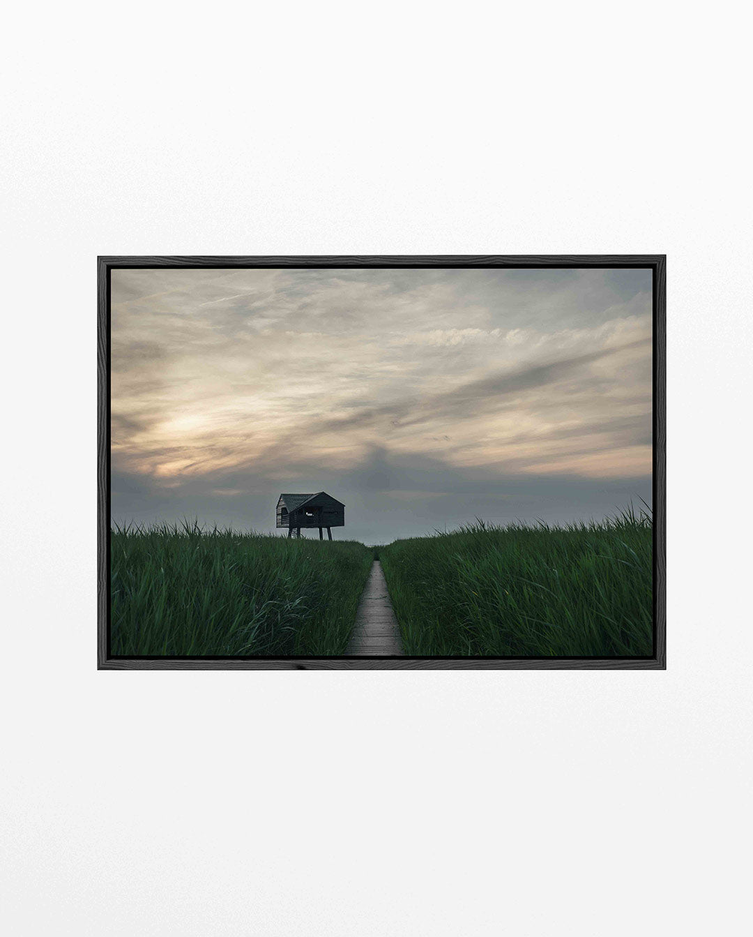 Rustige landschap Kunstwerk