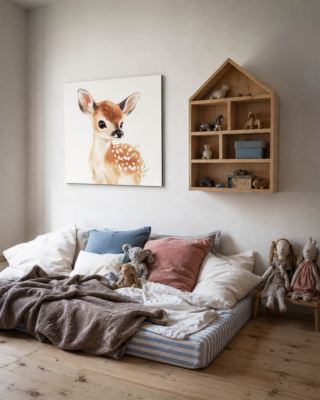 Lief hertenkalf Kunstwerk