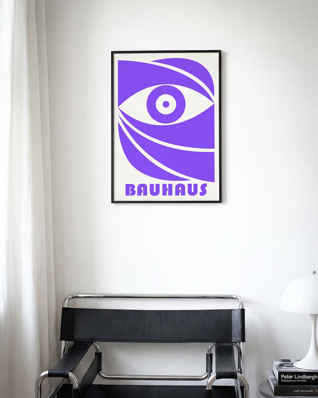 Oog en lijnen Poster