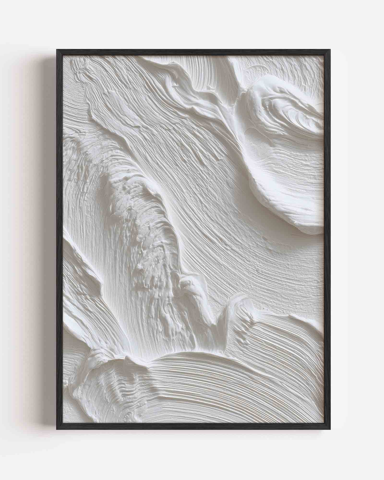 Witte textuur Poster