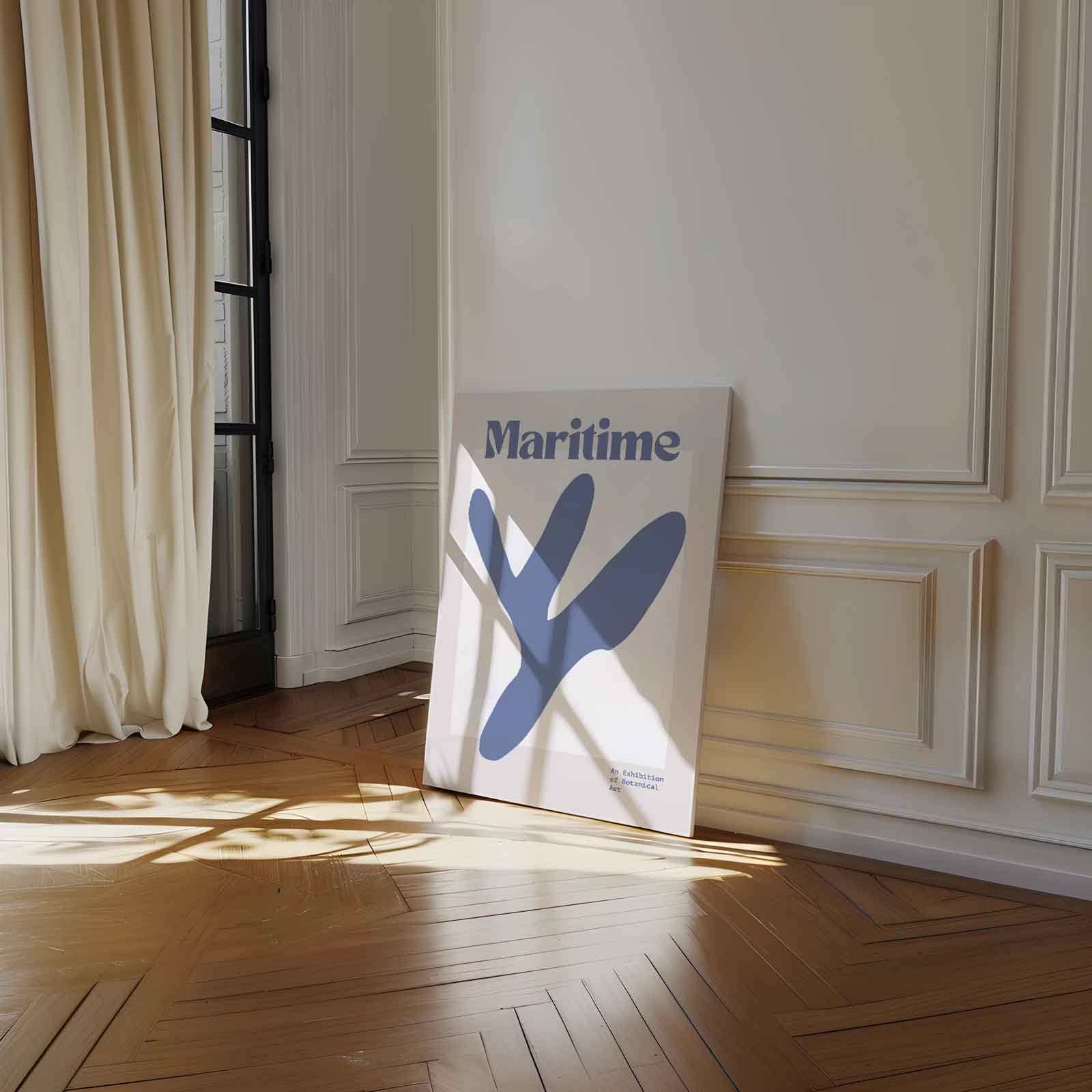 Maritieme Botanische Kunstposter