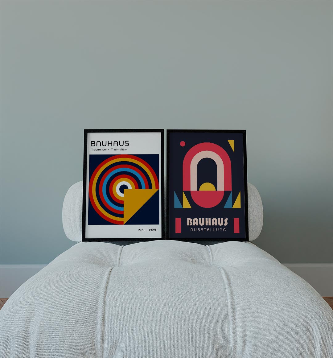 Cirkel en hoek Posterset