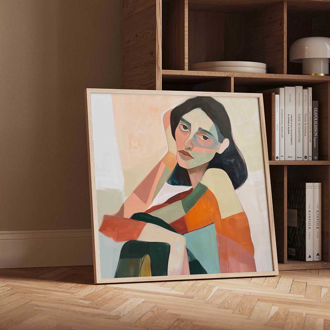 Vrouwelijk portret Poster