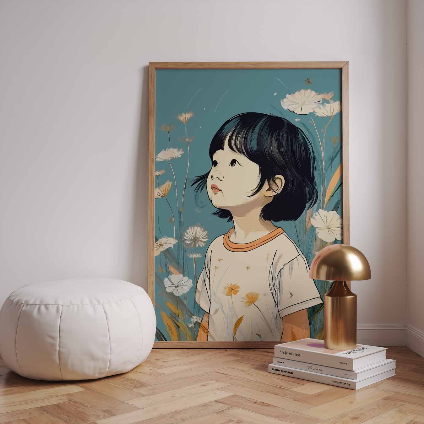 Dromerige Kinderblik Poster-WallArtistic