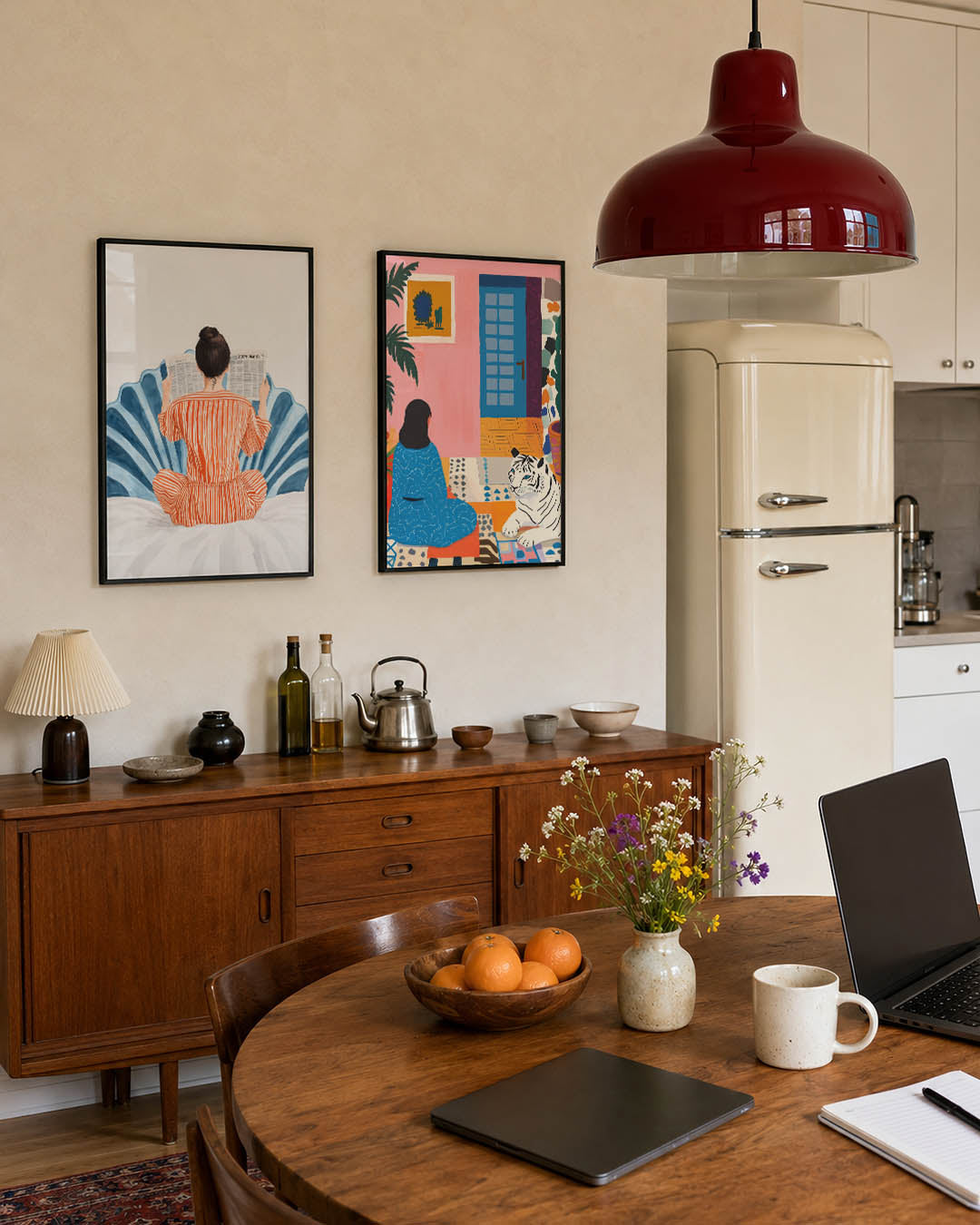 Kleur en lijnen Posterset