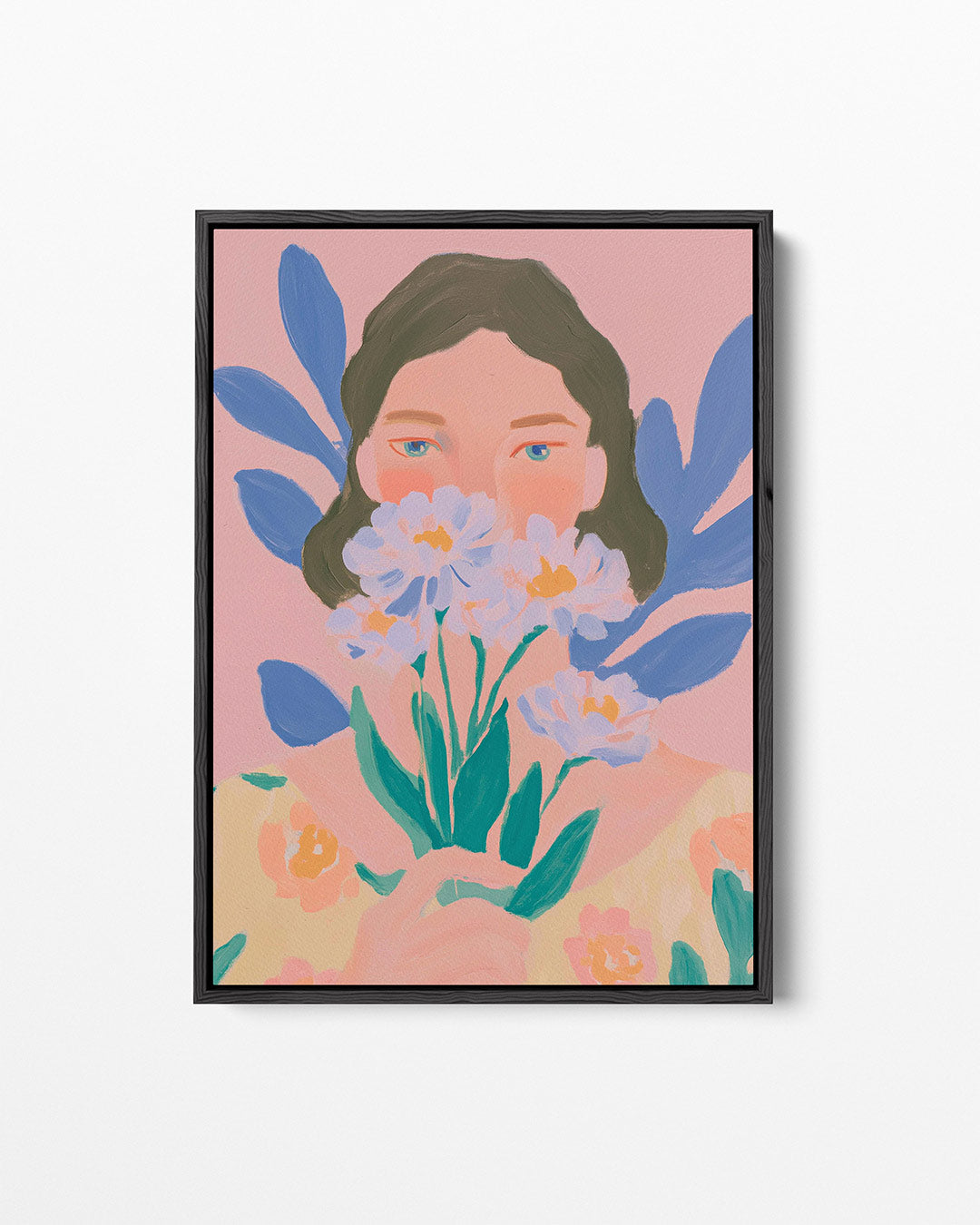 Bloemenportret Kunstwerk