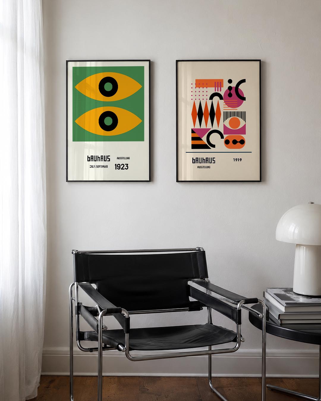 Oogvormen en kleuren Posterset