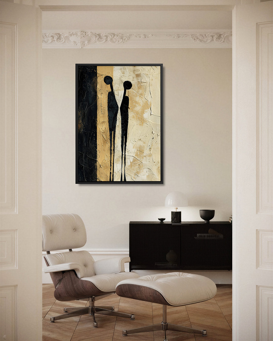 Figuratieve textuur Kunstwerk
