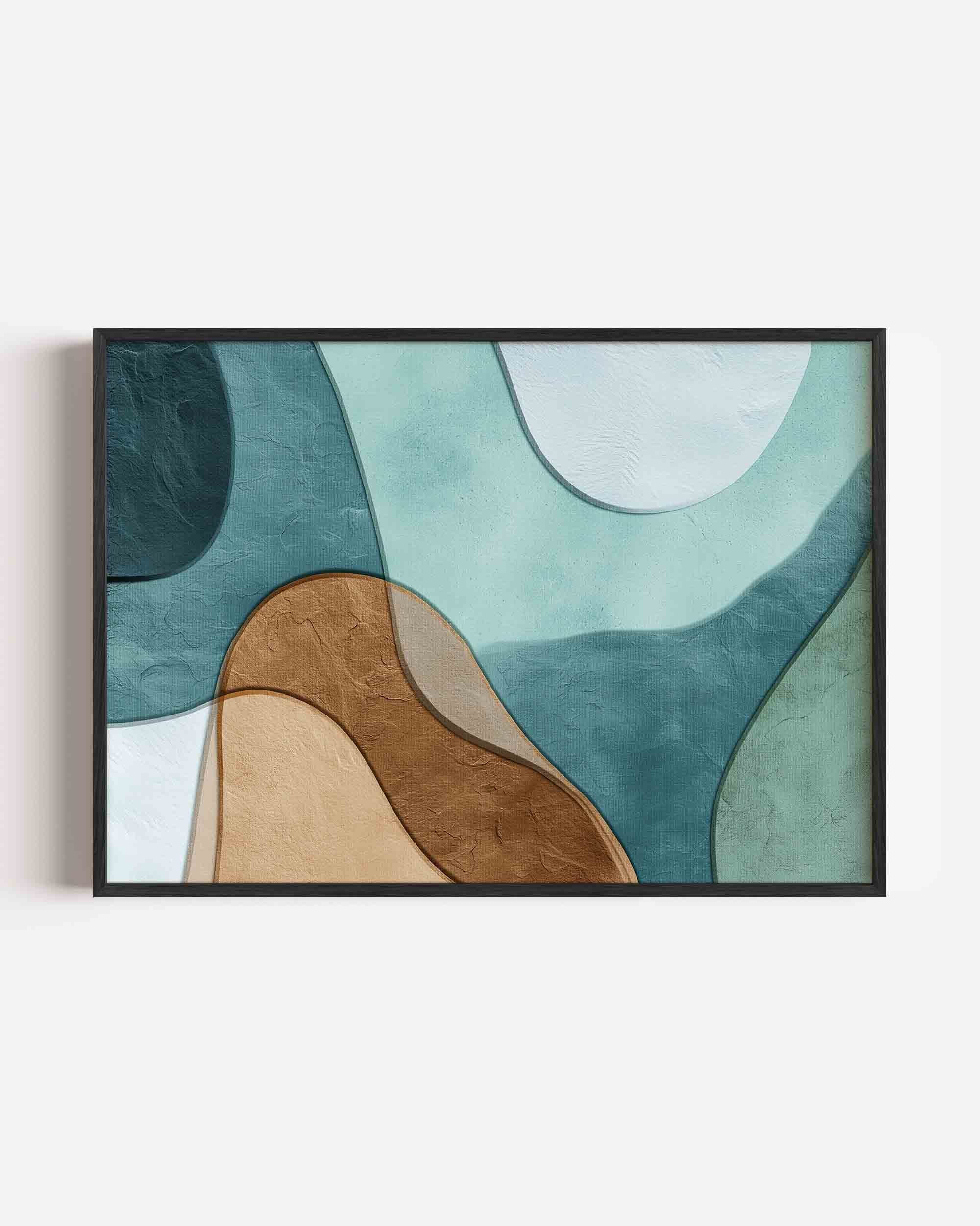 Abstracte vormen Poster