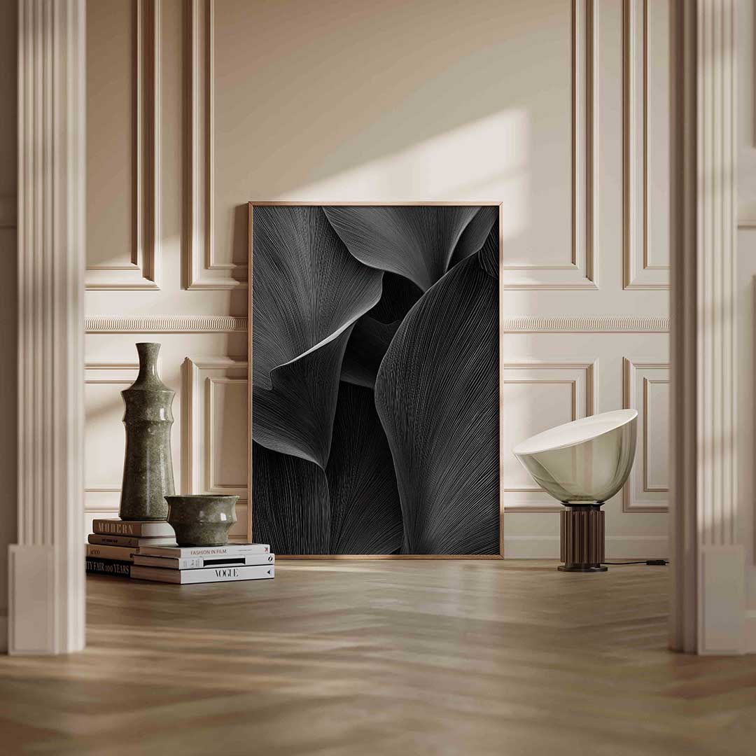 Golvende lijnen Poster
