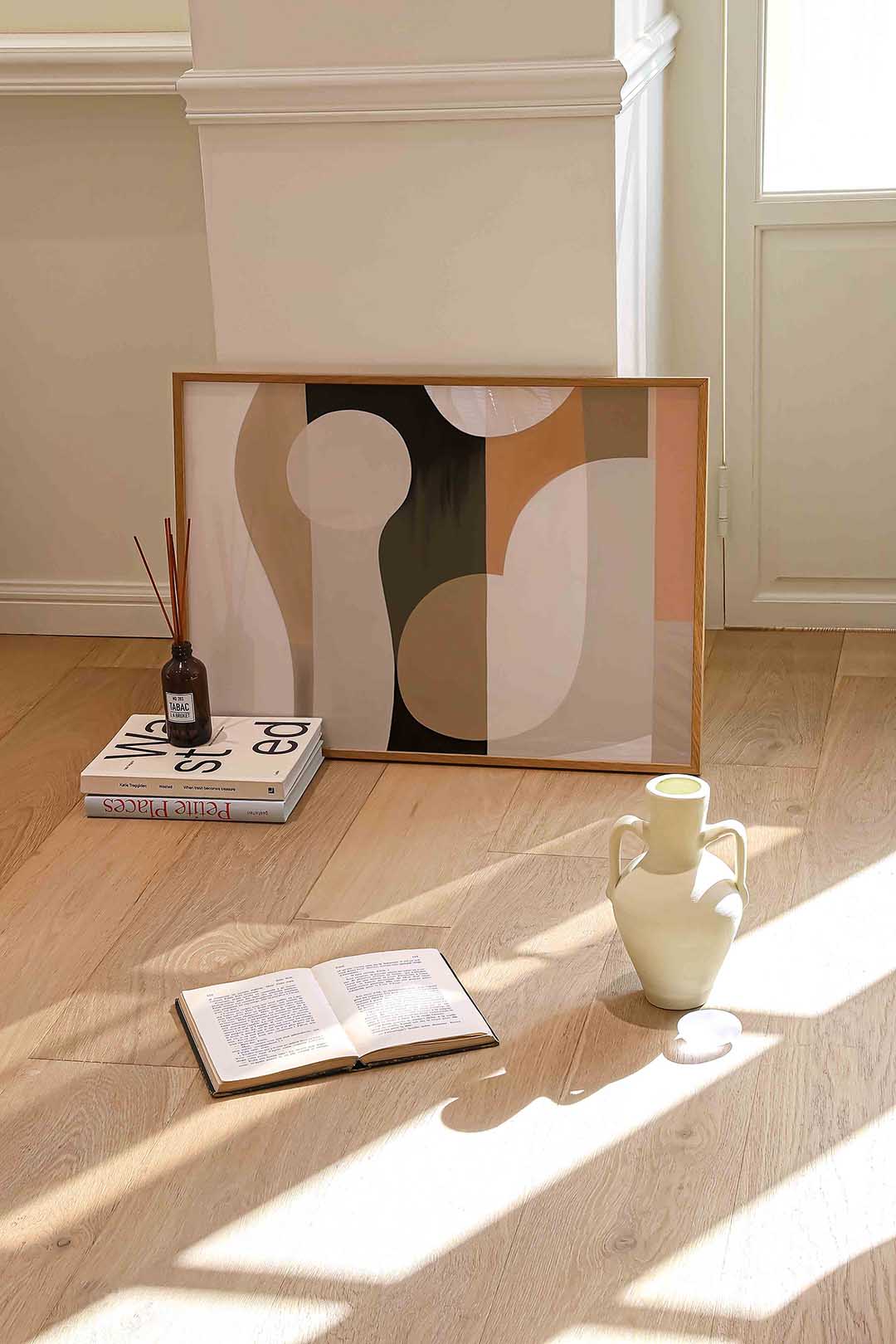 Abstracte vormen Poster