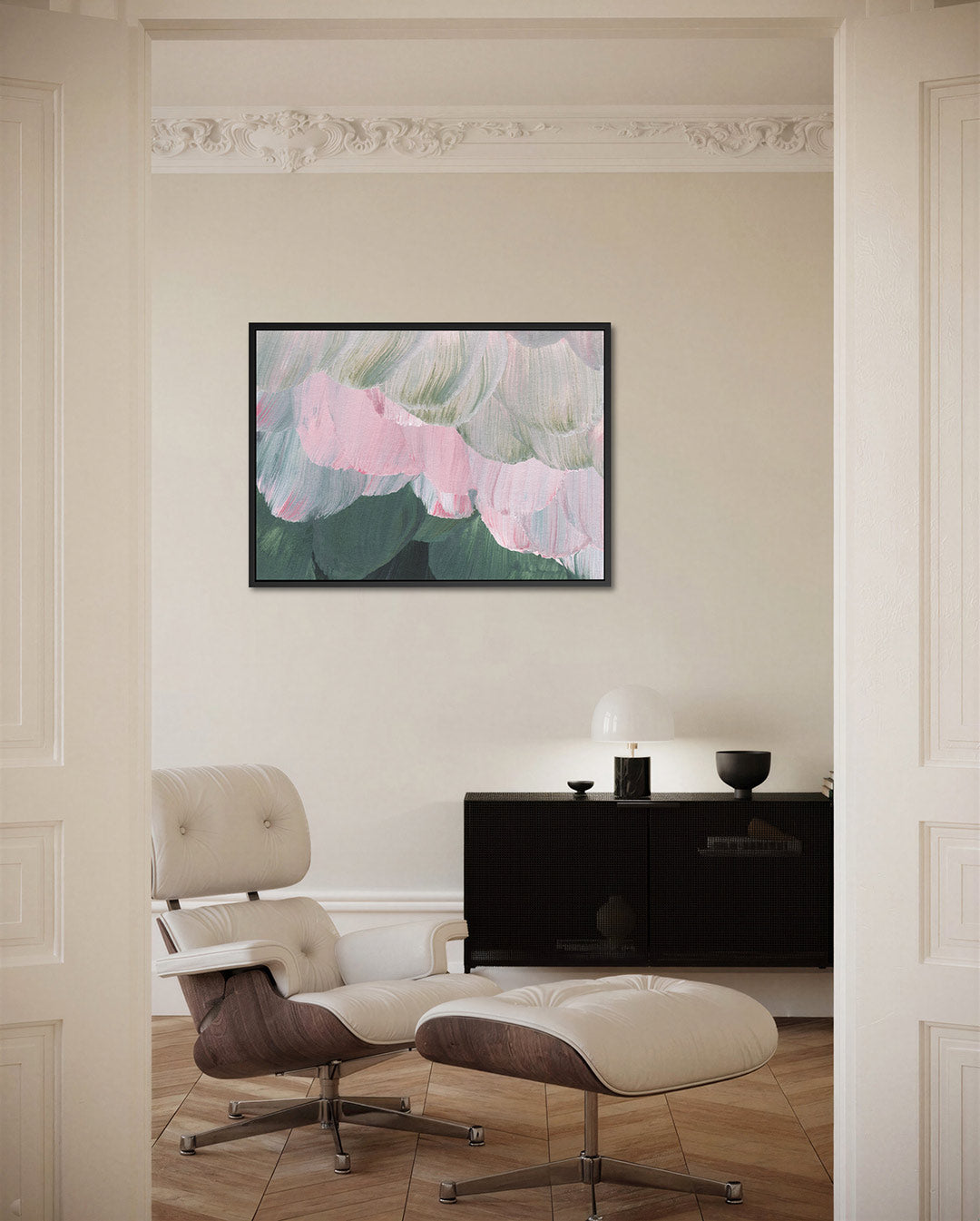 Zachte kleurvlakken Kunstwerk