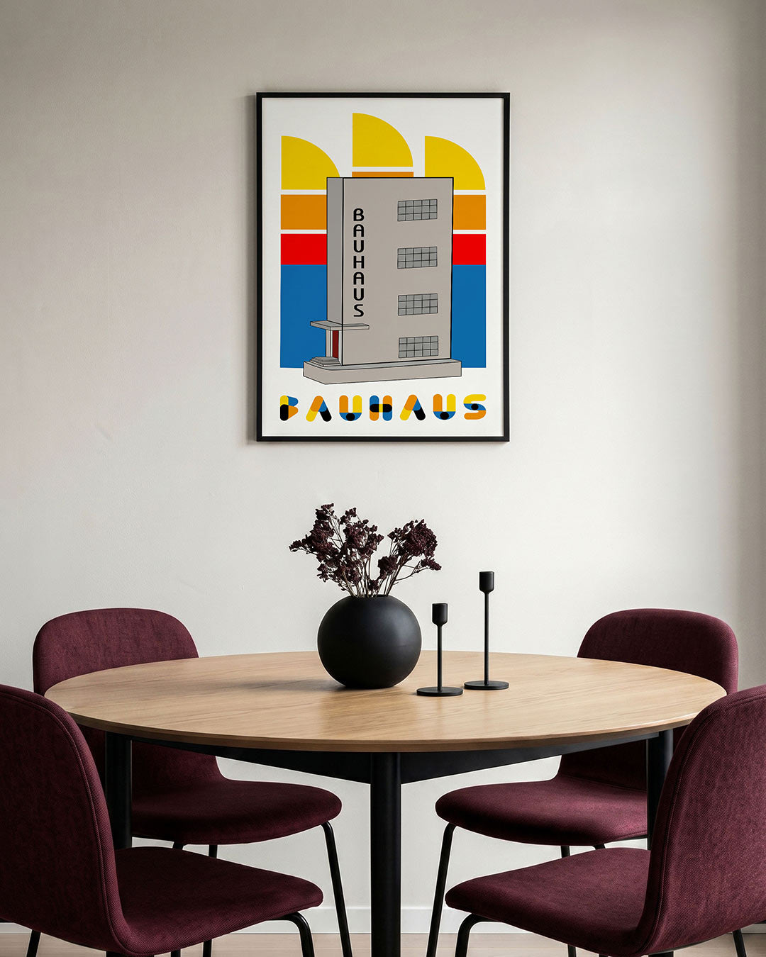 Vormen en vlaken Poster