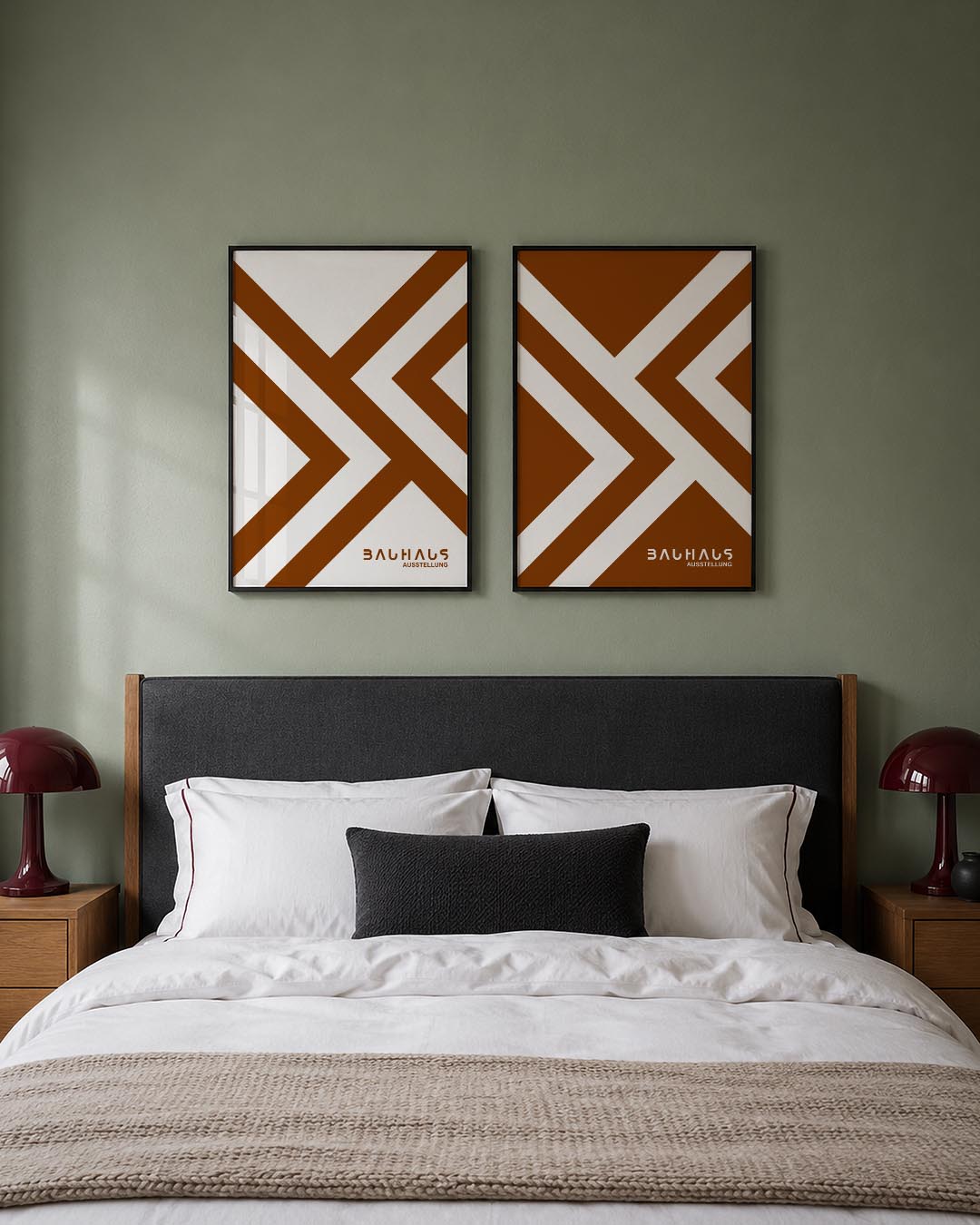 Lijnenspel en vlakken Postersets