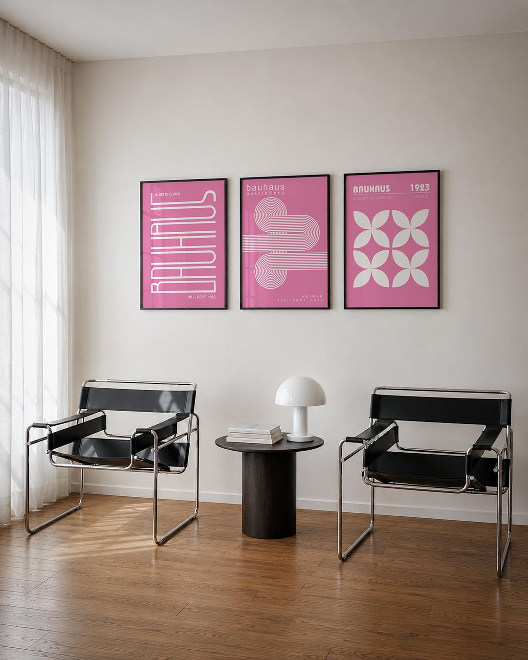 Lijnen en kleurvlakken Posterset