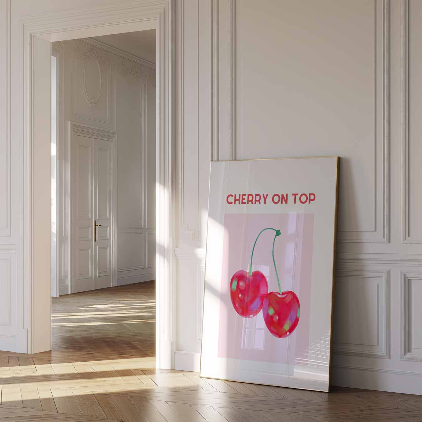Cherry on Top Poster-WallArtistic