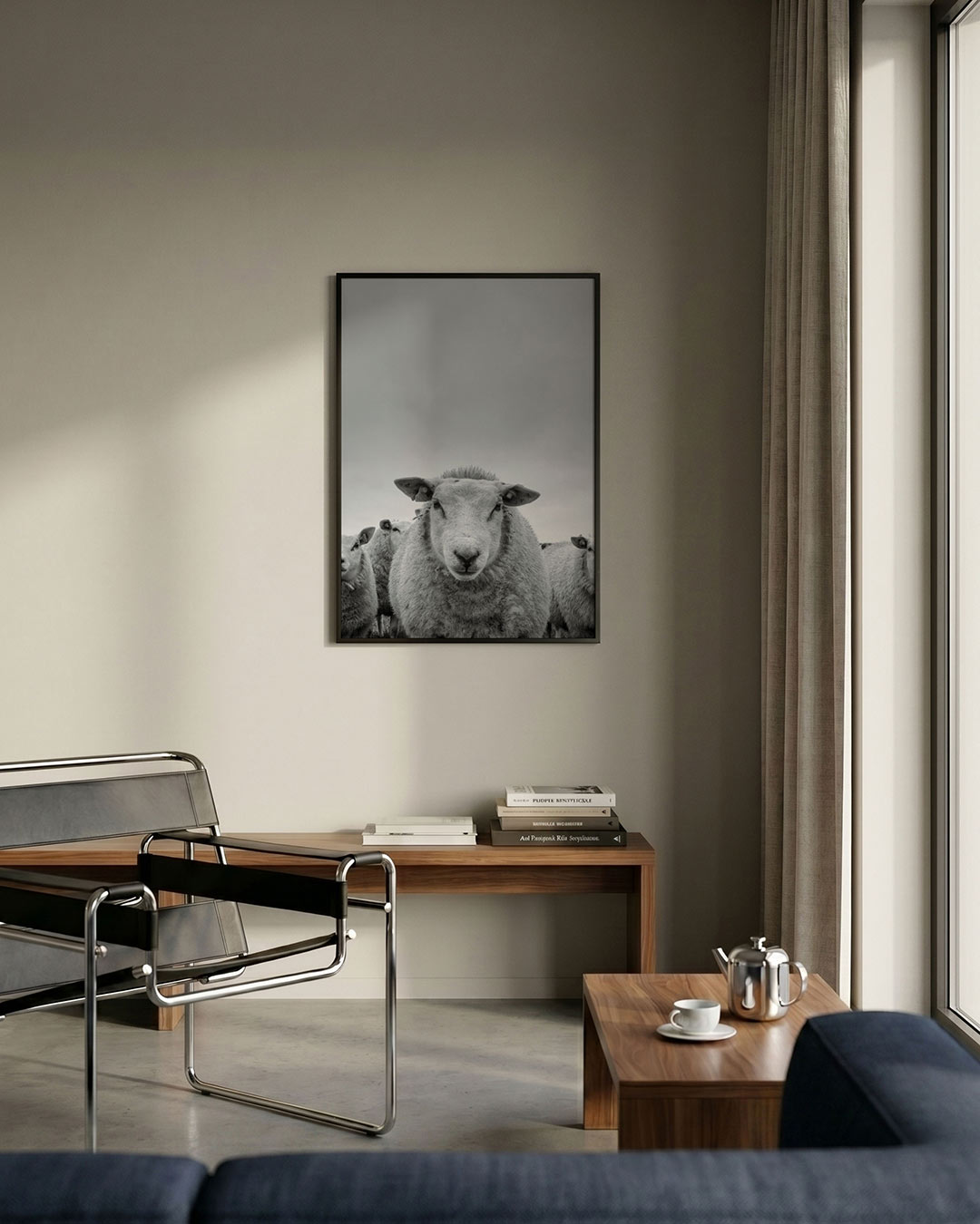 Schaap close up Poster