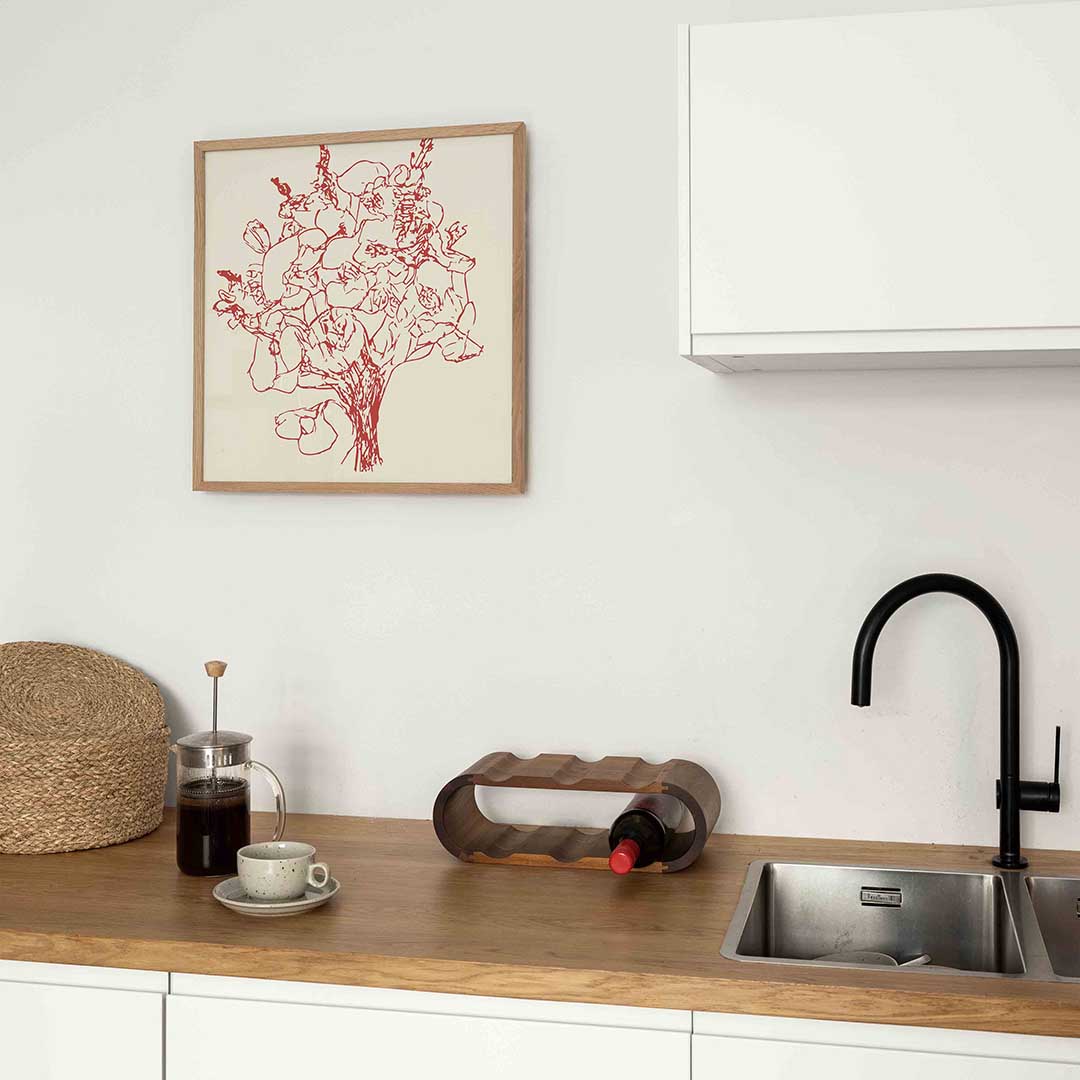 Bloemmotief Poster